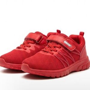 Ubfen Kids Red Athletic Sneakers - Lightweight Running Shoes - Size 36 us4.5/5Y